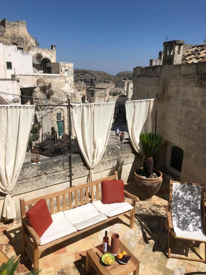 Casa Grotta Le Terrazze Lägenhet Matera Exteriör bild
