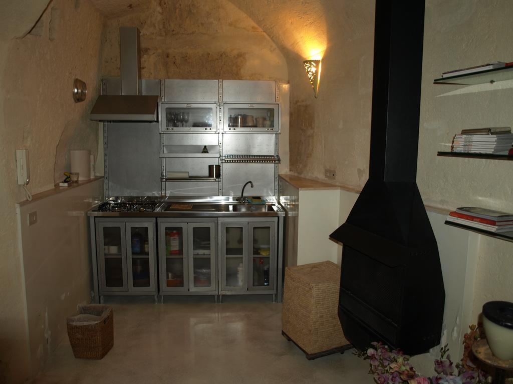 Casa Grotta Le Terrazze Lägenhet Matera Rum bild